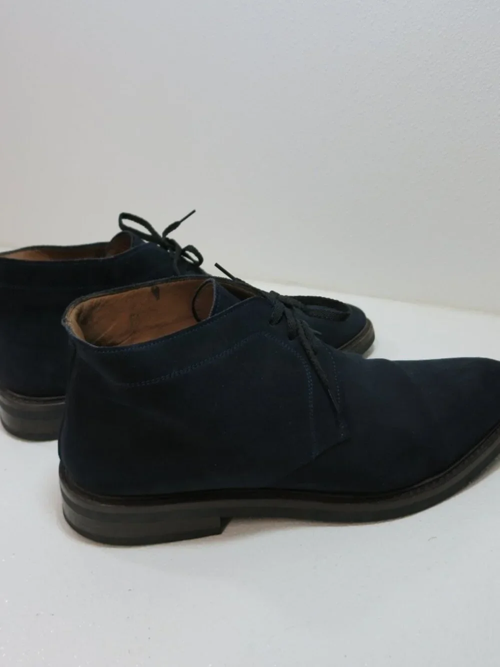 Jack Erwin Men's Comfortable Made in Spain Suede Chukka Boot Size 12
